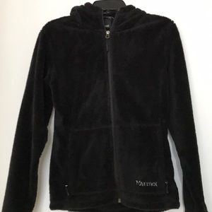 Super soft fleece zip up with hood